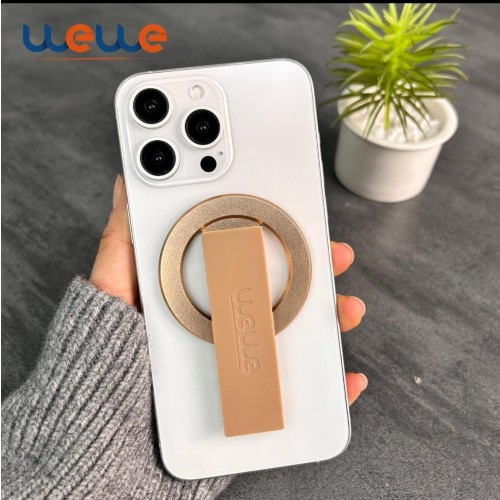 wewe grip magsafe magnet ring holder GOLD CREEM (75215B)