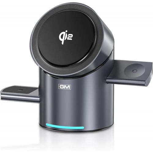 NEW Phone Planet magnet wireless charger 3in1 15w (11260)