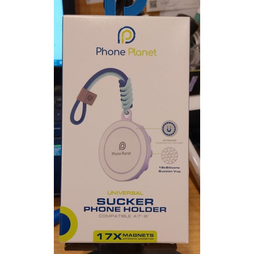 NEW Phone planet SUCKER Phone Holder silicon suction magsafe (11265)