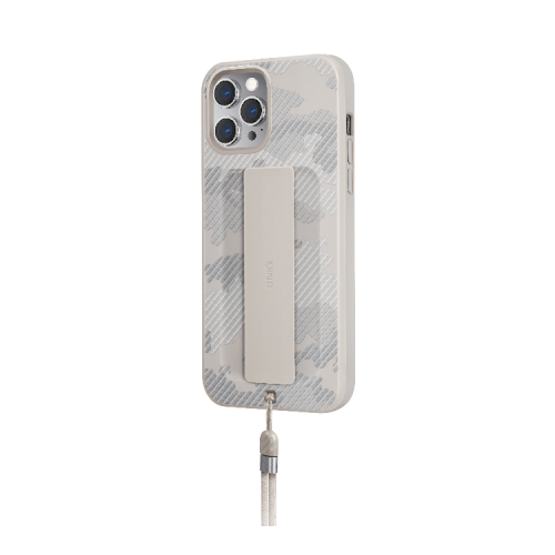 Uniq- Hybrid Heldro Designer Edition Case For IPhone 12 Pro - Ivory Camo
