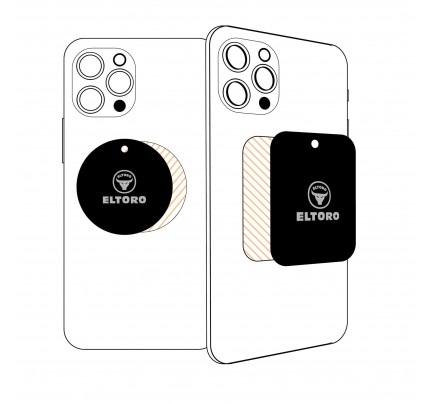 Eltoro Magnetic Metal Plates - Black