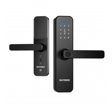 Eltoro Smart Lock + Access Card For The Smart Lock 2 Pcs - Black