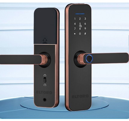 Eltoro Smart Lock + Access Card For The Smart Lock 2 Pcs - Bronze