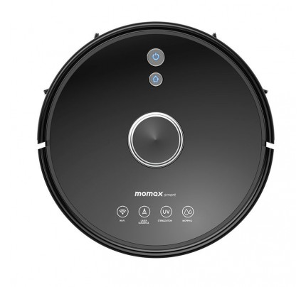 Momax Elite Cleanse IoT Vacuum Robot - Black