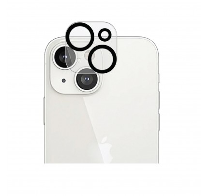 Eltoro Camera Glass AR with SILICON RING for iPhone 15 (6.1/6.7) - Clear
