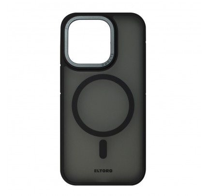 ELTORO MAGSAFE ARM-SMOKE COVER FOR IPHONE 15 PRO MAX - BLACK/GRAY