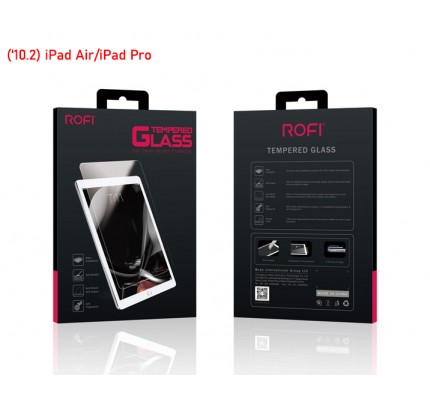 ROFI. Tempered Glass 2.5D Clear (Tablet) iPad Air/iPad Pro (10.2') Clear 