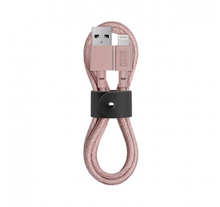 Native Union Belt Cable USB-A to Lightning 1.2m - Rose