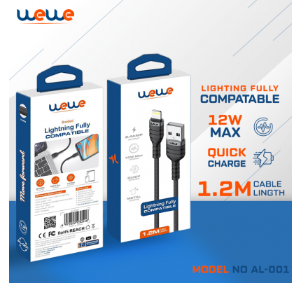 wewe USB-A to lightning 1.2m