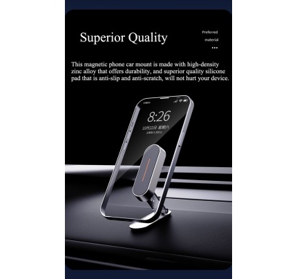 wewe car phone holder magnetic gray
