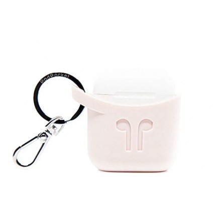 MHUB AIRPODS SILICONE CASE - WHITE