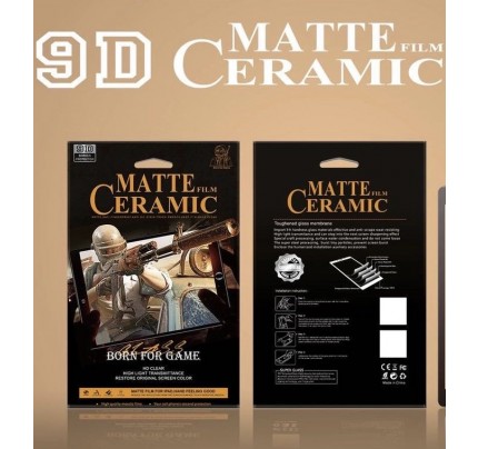 Matte Film Ceramic Black iPad 11 2020