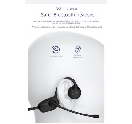 BONE CONDUCTION HEADPHONE BLACK