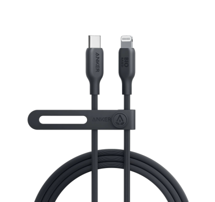 Anker 542 USB-C to Lightning Cable (Bio-Based) (1.8m/6ft) -Black