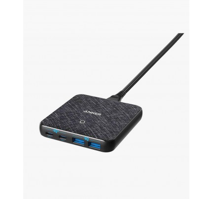  Anker Powerport Atom III 63W Slim - Black Fabric