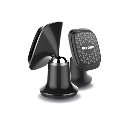 Eltoro Magnetic Metal Car Mount - Black