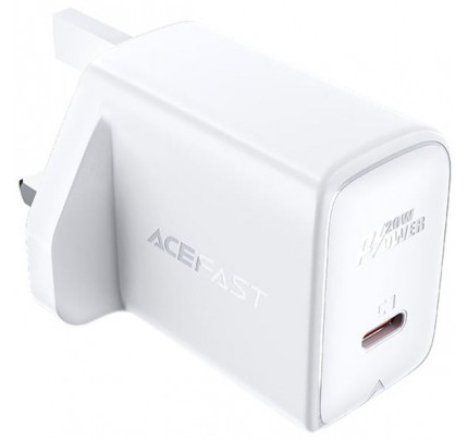 ACEFAST  PD20W single USB-C wall charger white