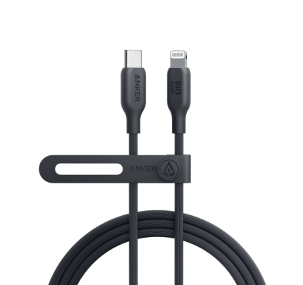 Anker 542 USB-C to Lightning Cable (Bio-Based) (0.9m/3ft) -Black