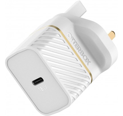 OtterBox UK Wall Charger 18W - 1X USB-C 18W USB-PD (white)