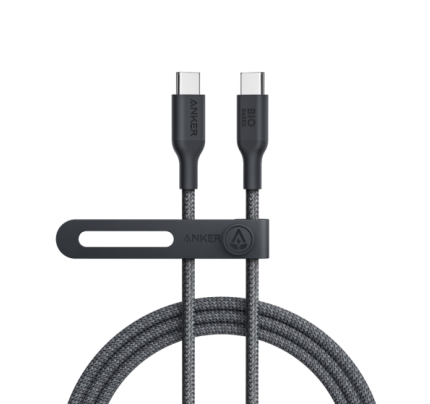 Anker 543 USB-C to USB-C 100W (Bio-Nylon) (1.8m/6ft) -Black