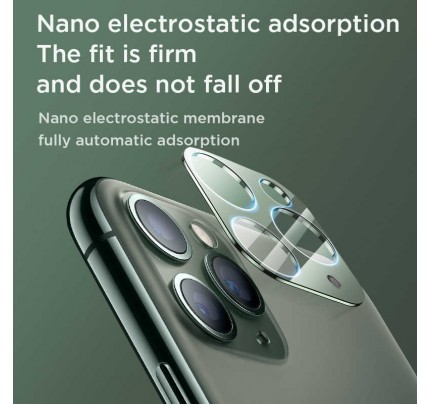 joyroom mirror series lens protector metal version iphone 11 green 