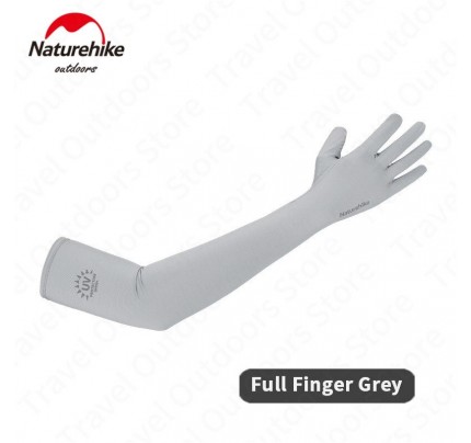 Naturehike UPF50+ Full Finger sun protection sleeves gray 