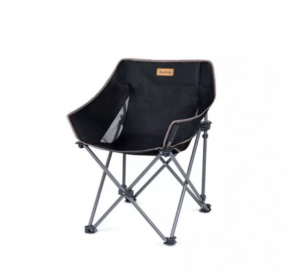 Naturehike outdoor folding moon chair Black