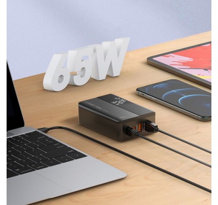 LDNIO DESKTOP CHARGER - 65W 4 PORT