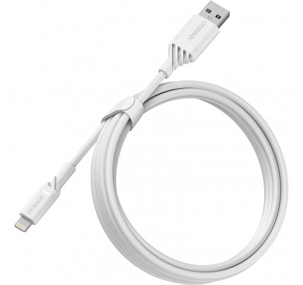  OtterBox Lightning to USB-A Cable – Standard 2 Meter (White)