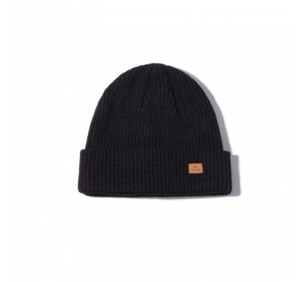 Naturehike Wool Folded Knitted Hat Outdoor Warm Thicken Hat Sports Caps for Men Women in Autumn Winter black