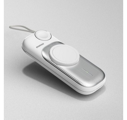 Momax Airbox Go Power Capsule with MagSafe 10000 mah - White