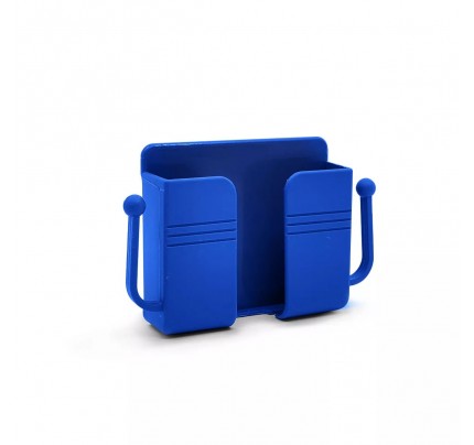 multipul wall-mounted mobile phone holder blue