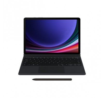 Samsung Galaxy Tab S9+ Book Cover Keyboard - Black