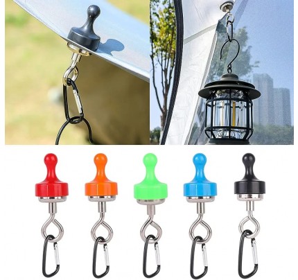 Multifunctiona l outdoor magnet Hook  black