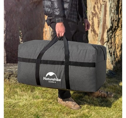 Naturehike Updated outdoor storage bag（100litre） black blue