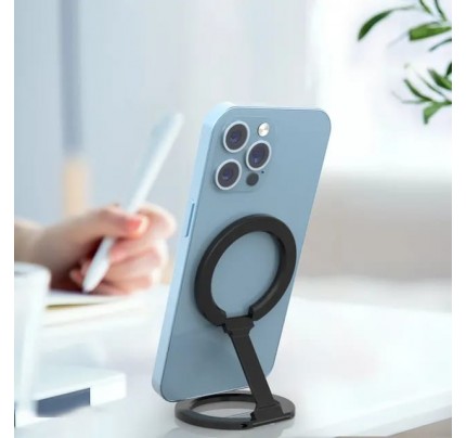 RING MAG SAFE AND STAND 2 IN 1 BLACK