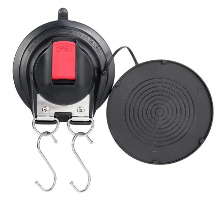 MRM  BRO Outdoor Accessories Heavy Duty Car Strap Suction Cup Hooks Strong Suction Cups for Car Awning Boat Camping Trap