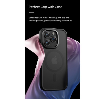 MOMAX CaseForm PLAY Magnetic case iPhone 15 Pro (Black)