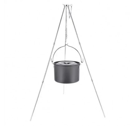 HISPEED Outdoor barbecue folding tripod