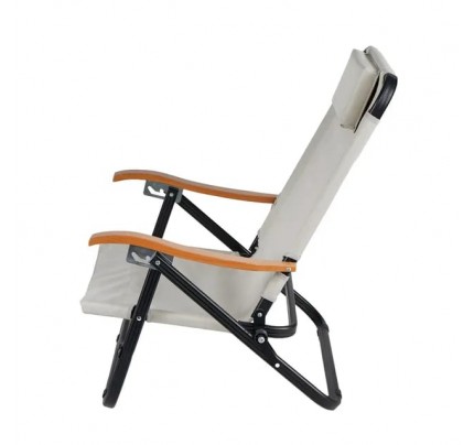 HISPEED Outdoor Comfortable Portable Foldable Aluminum Alloy Camp Chair Beach Chair