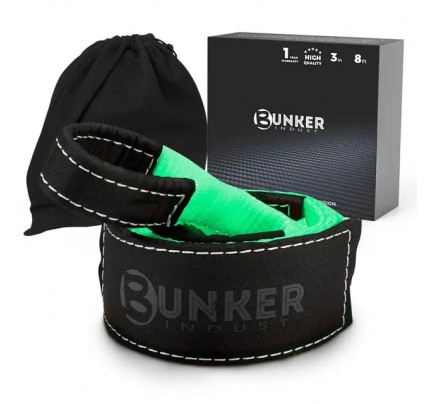 BUNKER indust Snatch Strap 3" x 30ft 