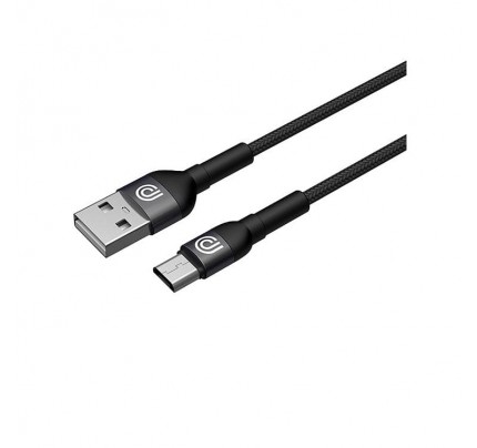 Phone Planet USB -A to MICRO  cable 1 m black