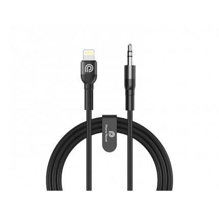 Phone Planet USB-lighting -AUX 1.2M AUDIO CABLE BLACK