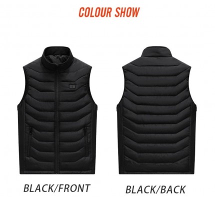 MRM BRO heating vest jacket black S-M