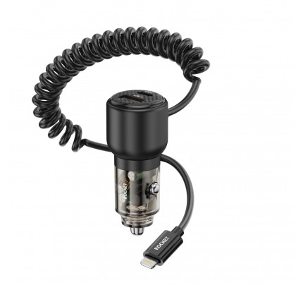 ROCKET 92W CAR CHARGER WITH LIGHTNING CABLE