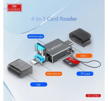 earldom 4 in 1 card reader ot82 (9715)