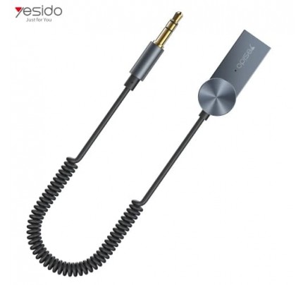 yesido wireless adapter bt car wireless audio receiver (68285)