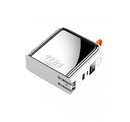 MCDOODO 22.5W 15000 mAh Lightning Type-C Kablolu Power Bank CH-1172 White (10001)