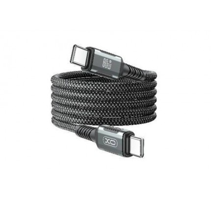 XO MAGNETIC BRAIDED TYPE-C TO TYPE-C CABLE(9734)