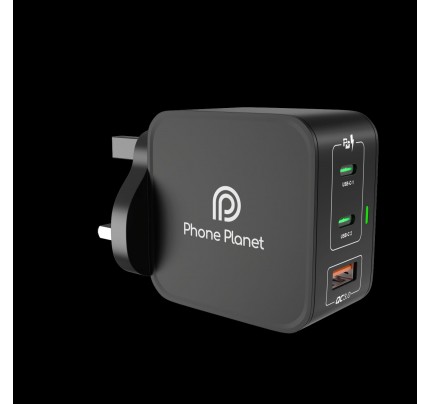 Phone Planet PD 65W GaN-UK Wall Charger (9271)